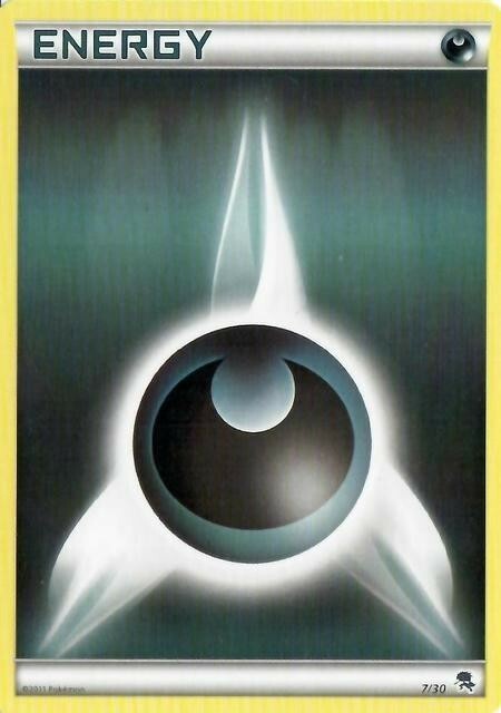 Darkness Energy Card Front