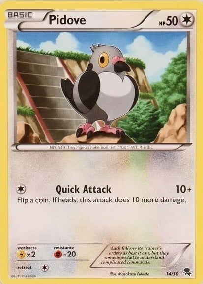 Pidove #1 Card Front