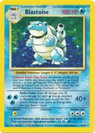 Blastoise Frente