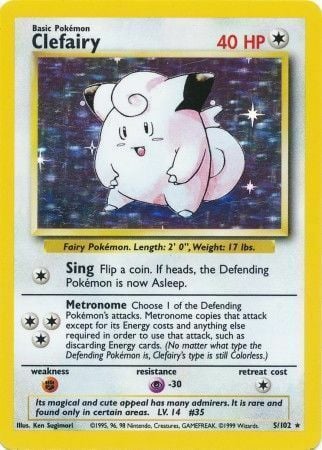 Clefairy [Sing | Metronome] Card Front