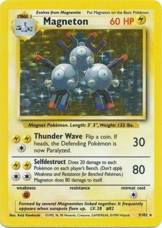 Magneton [Thunder Wave | Selfdestruct] Card Front