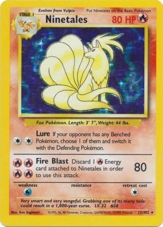 Ninetales [Lure | Fire Blast] Card Front