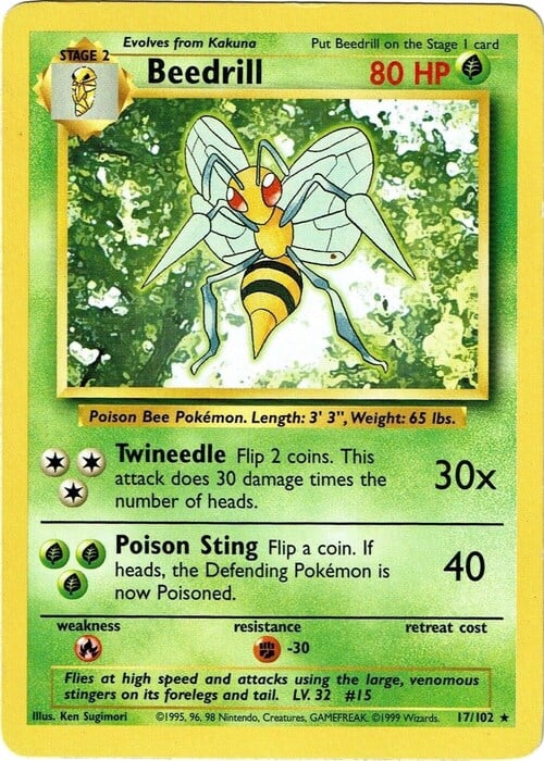 Beedrill Frente