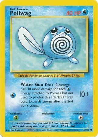 Poliwag [Water Gun] Card Front
