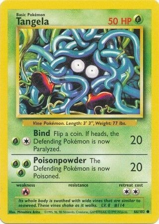 Tangela Card Front