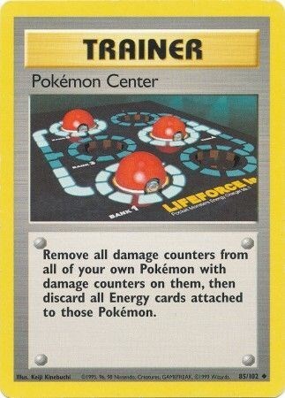 Centro Pokémon Card Front