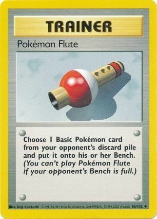 Pokémon Flute Card Front