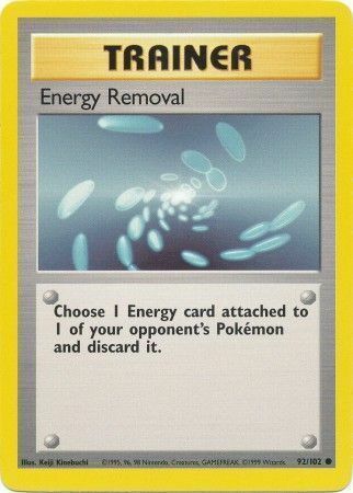 Energy Removal Card Front