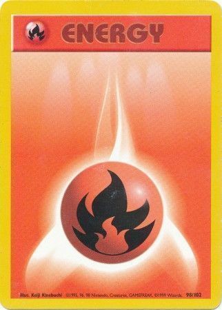 Fire Energy Card Front