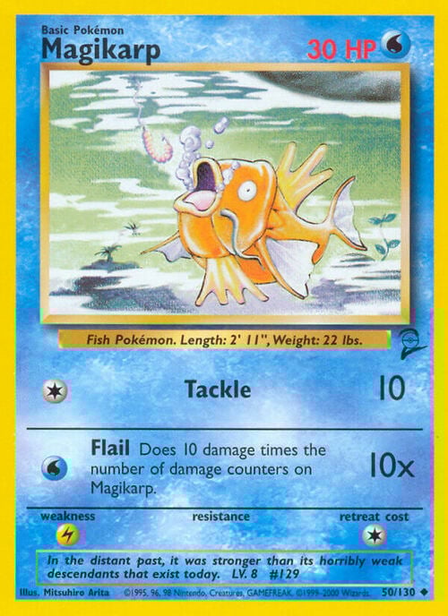 Magikarp Card Front