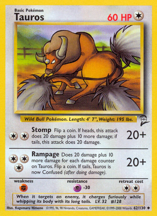 Tauros Card Front