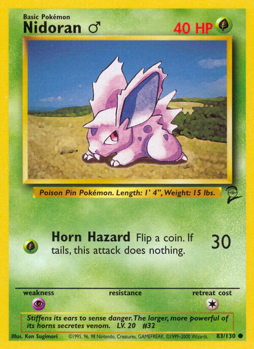 Nidoran ♂ Card Front