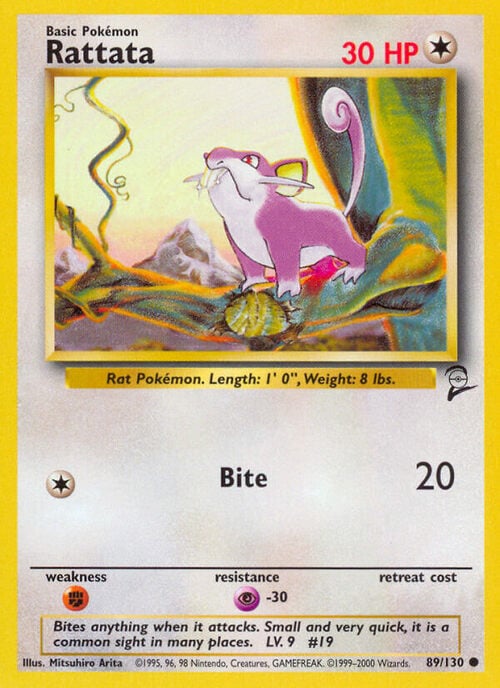 Rattata Card Front