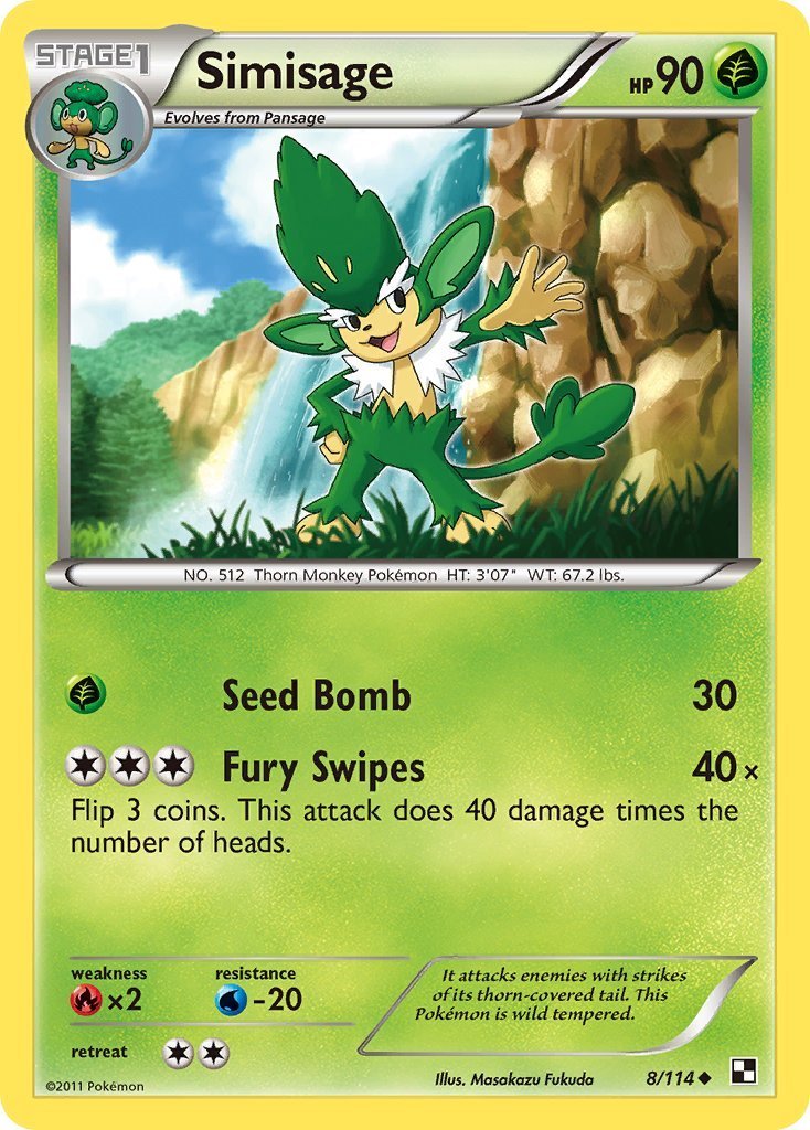 simisage pokemon card value Simisage Pokemon Fit Plush