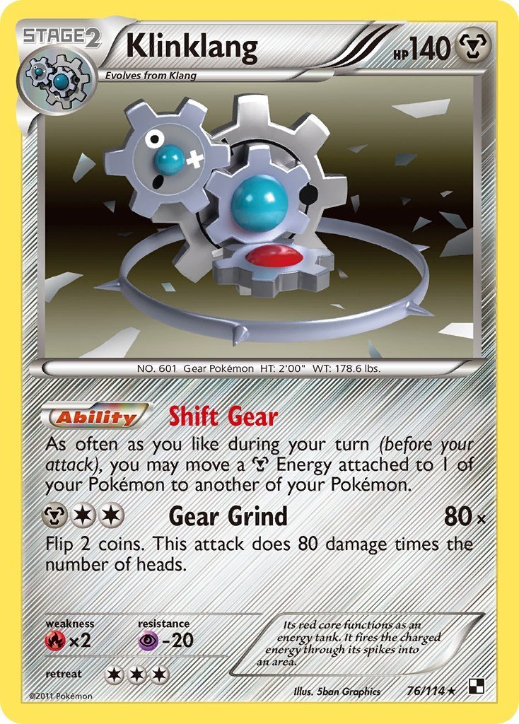 Klinklang Black & White | Pokmon | CardTrader