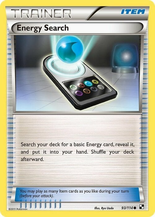 Energy Search Card Front