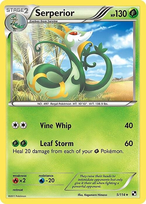 Serperior Card Front