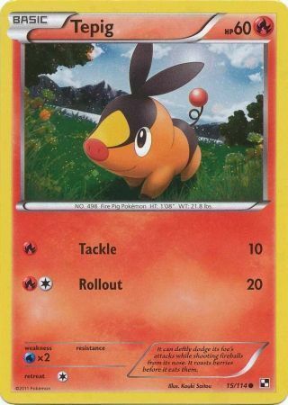 Tepig Card Front