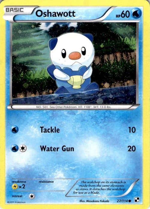 Oshawott Card Front