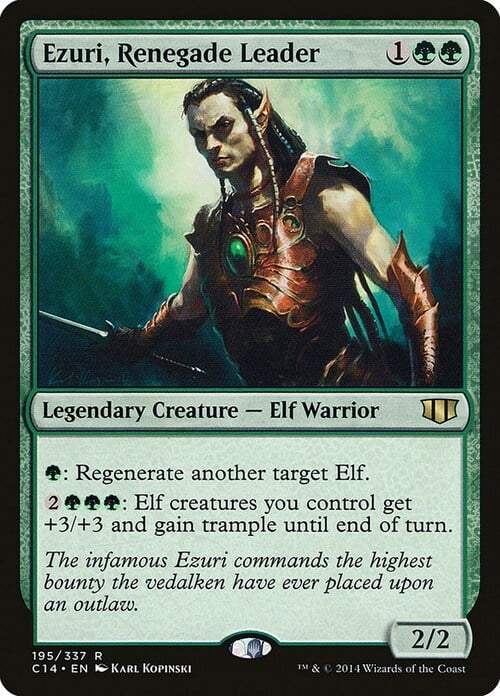 Ezuri, Renegade Leader Card Front
