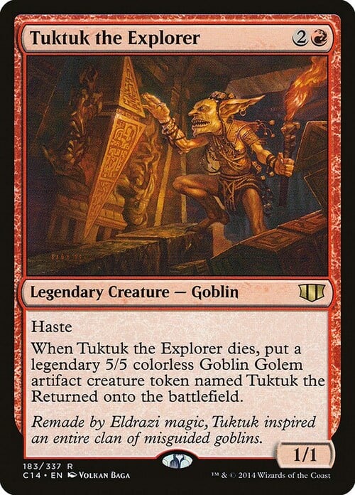 Tuktuk the Explorer Card Front