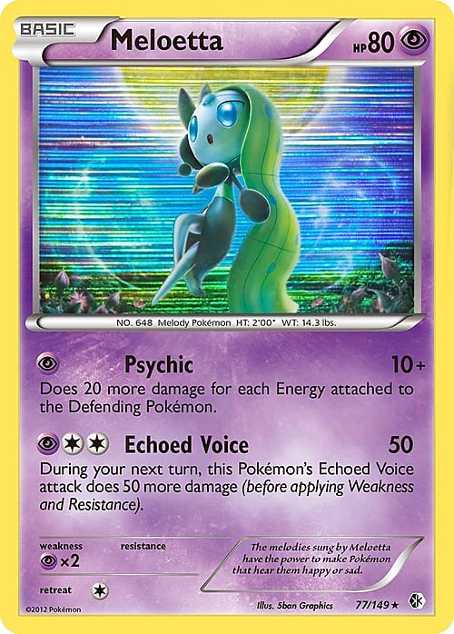 Meloetta Card Front