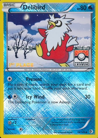 Delibird [Present | Icy Wind] Card Front
