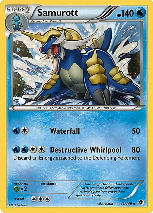 Samurott Card Front