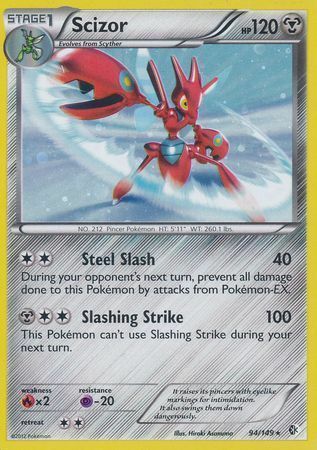 Scizor Card Front