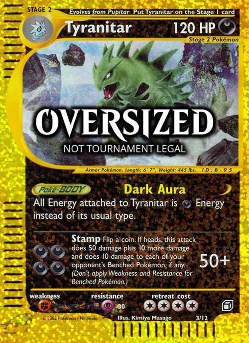 Tyranitar Card Front