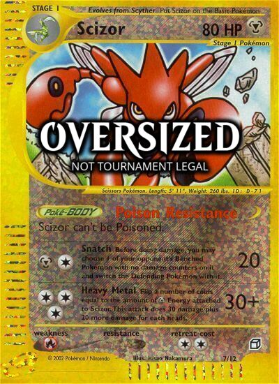 Scizor Card Front