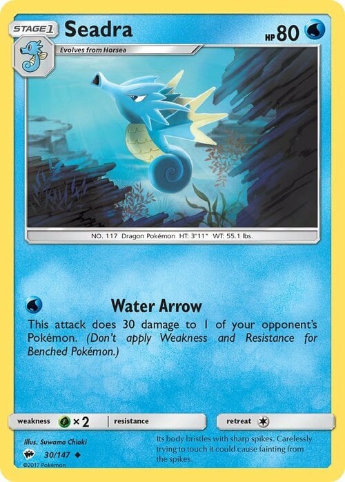 Seadra [Water Arrow] Card Front