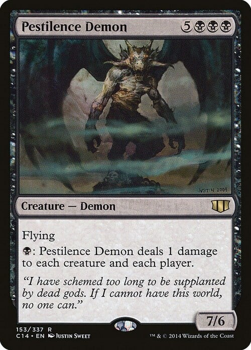 Pestilence Demon Card Front