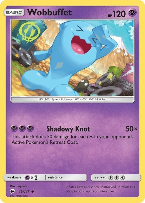 Wobbuffet Card Front