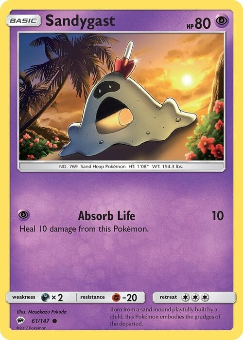 Sandygast [Absorb Life] Card Front