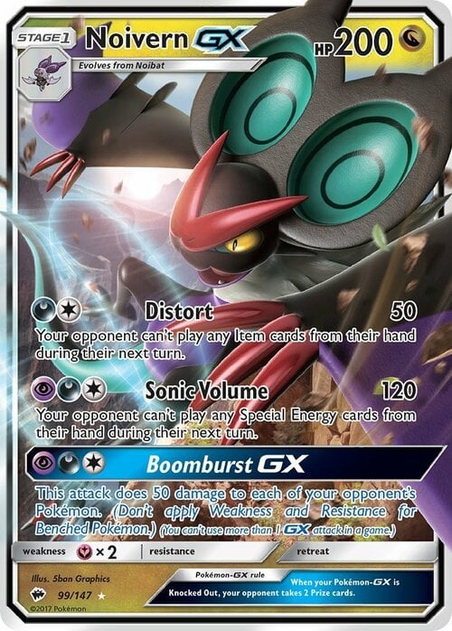 Noivern GX Card Front