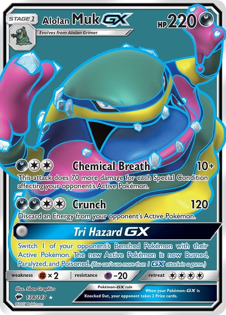 muk pokemon card value (Crimson Blaze #46/103, 1-Diamond) Poison Sacs The Special Condition Poisoned is not removed when your opponents Pokmon evolve or devolve muk holographic pokemon card value