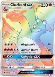 Charizard GX [Wing Attack | Crimson Storm | Raging Out GX]