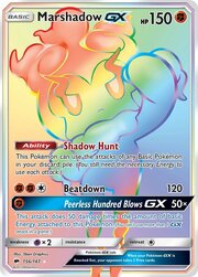 Marshadow GX [Shadow Hunt | Beatdown | Peerless Hundred Blows GX]