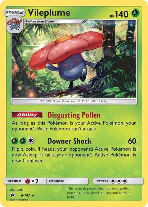 Vileplume Card Front