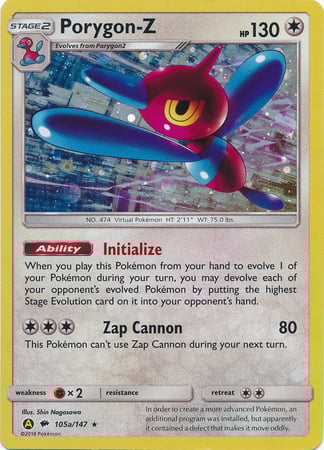 Porygon-Z Card Front