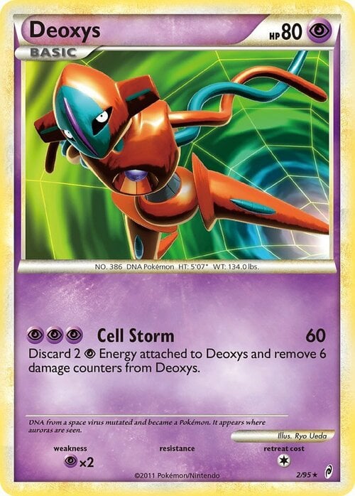 Deoxys [Cell Storm] Card Front