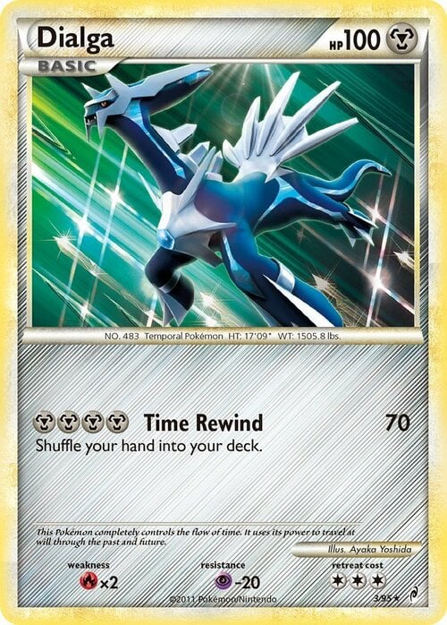 Dialga Card Front