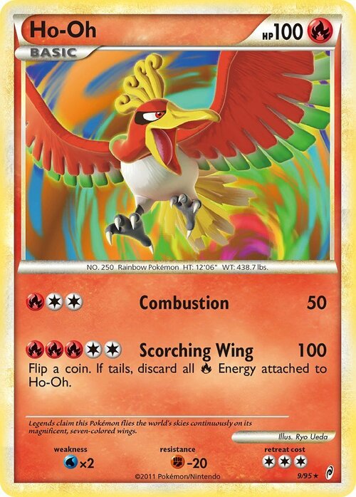 Ho-Oh [Combustion | Scorching Wing] Card Front