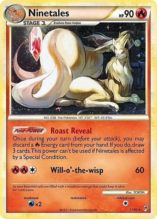 Ninetales Card Front