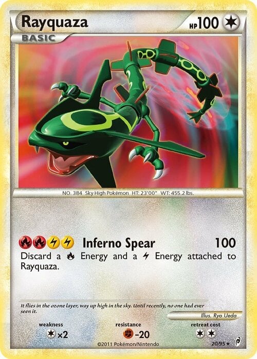 Rayquaza [Inferno Spear] Card Front
