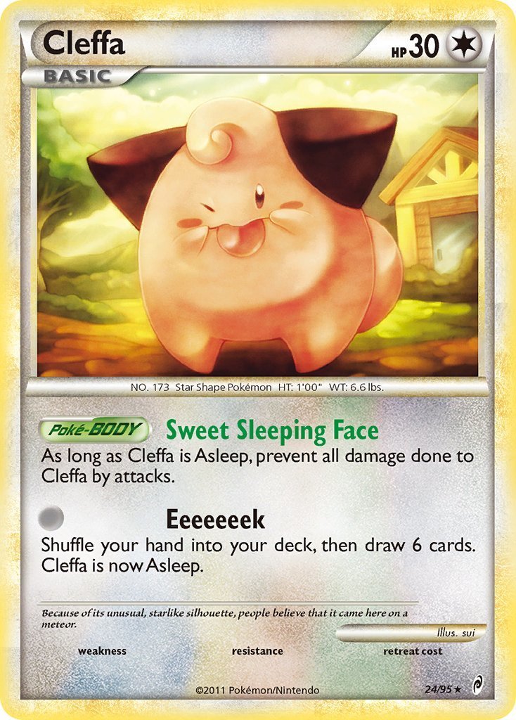 cleffa pokemon cards Price & Card Details HeartGold & SoulSilver If this Baby Pokmon is your Active Pokmon and your opponent announces an attack Pokmon Card Database - Diamond