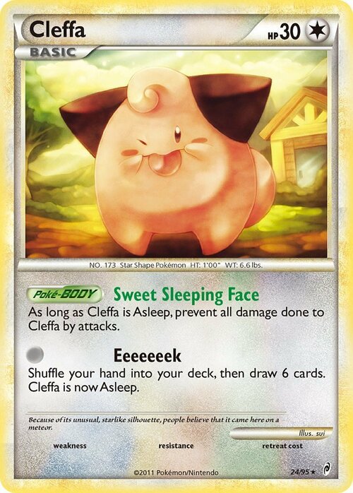 Cleffa Card Front