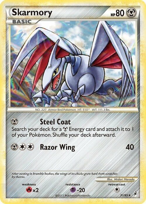 Skarmory Card Front