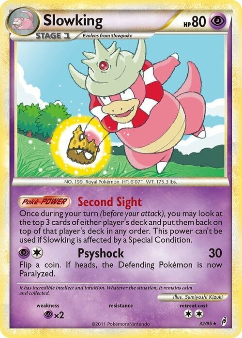Slowking Card Front
